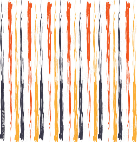 Hand drawn lines. Grunge stripes background.