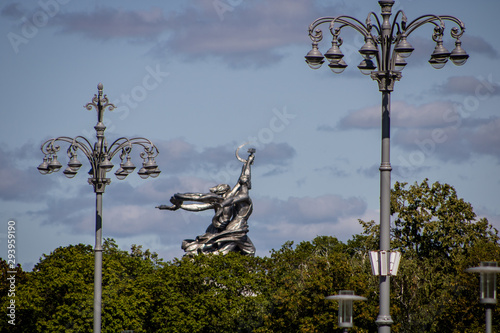 Photography monument in moscow