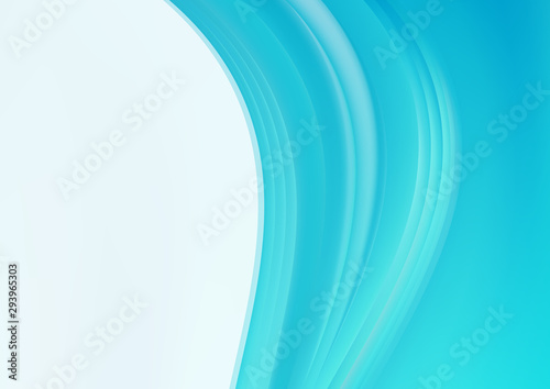 Blue abstract creative background design