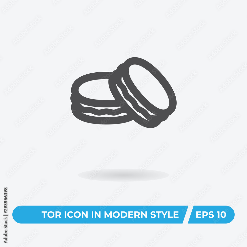 Macaron vector icon, simple sign for web site and mobile app. Macaron vector icon, simple sign for web site and mobile app.