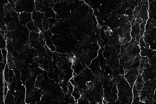 Wallpaper Mural Black and white marble pattern texture. Torontodigital.ca