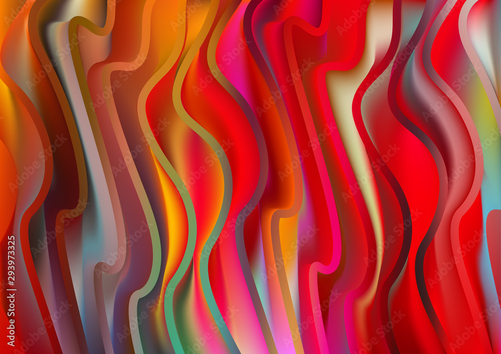 Fototapeta premium Red abstract creative background design