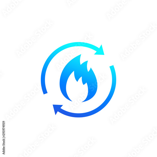Metabolism, metabolic process icon on white