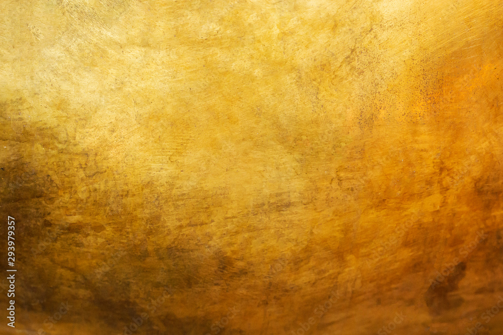 Fototapeta Gold abstract background or texture and gradients shadow
