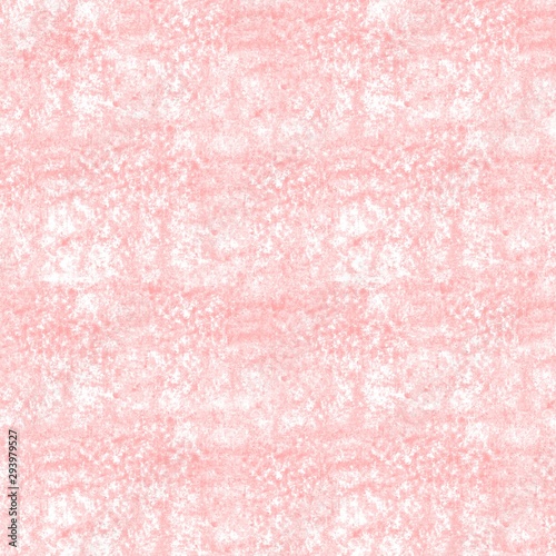 Abstract pink background with wet sponge effect. Watercolor backdrop with liquid rough texture. Mixed colors wet splashes. White spots. Grungy pattern for fabric, design, textile, scrapbooking, cover © Irina Korsakova