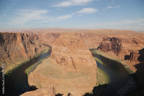  horseshoe and river in national park