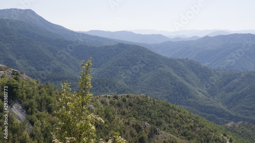 amazing landscape at lake kozjak in macedonia