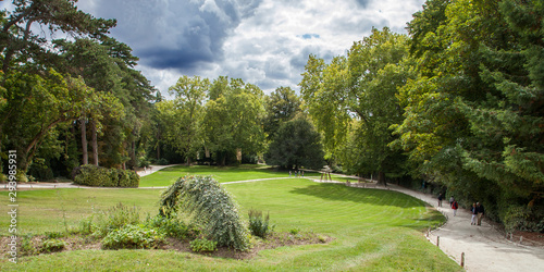 Dans le parc du Clos Lucé à Amboise
