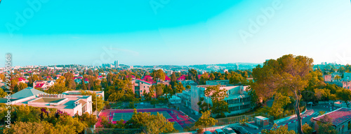 Panorama of a city