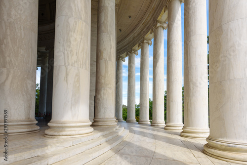 Ionic Columns at Jefferson Memorial, Washington DC Architecturel
