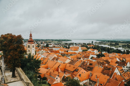 Slovenia Town from the top