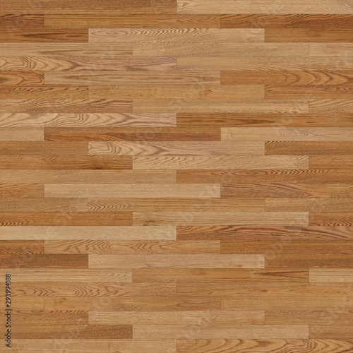 Seamless wood parquet texture linear light brown