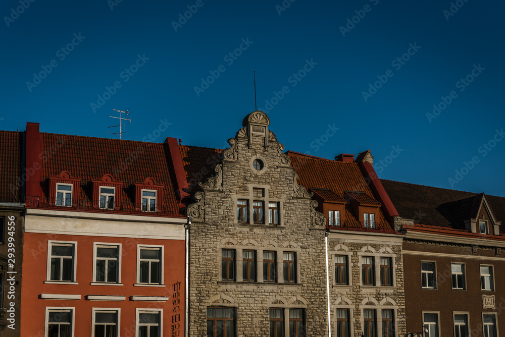 Fototapeta premium Houses in tallinn