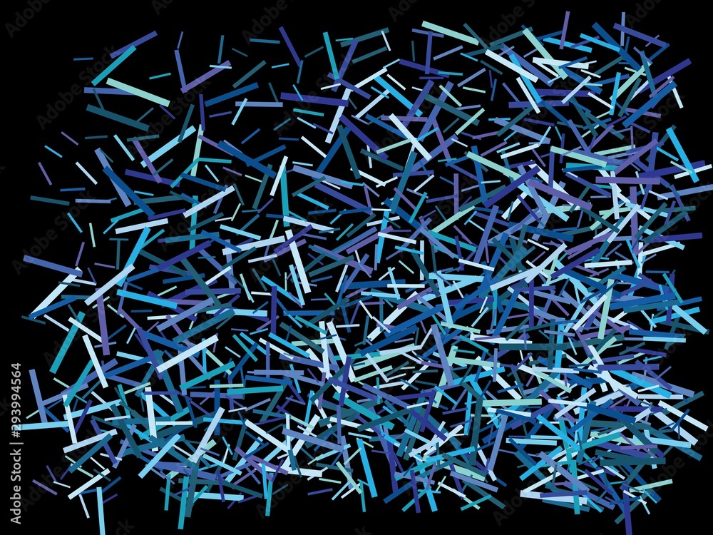 Chaotic restangles on black background. Chaotic restangles on black background.
