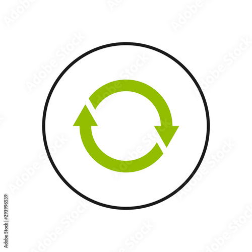 Refresh icon. Reload icon vector. Update icon. convert icon