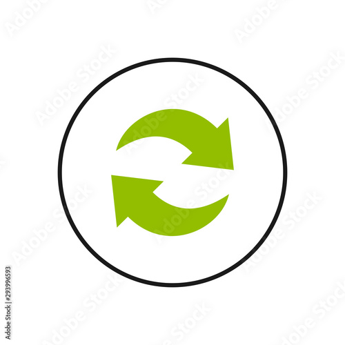 Refresh icon. Reload icon vector. Update icon. convert icon