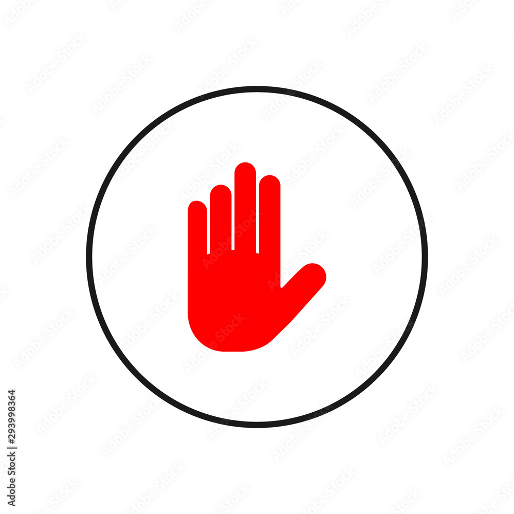 Hand Stop Icon Images - Free Download on Freepik