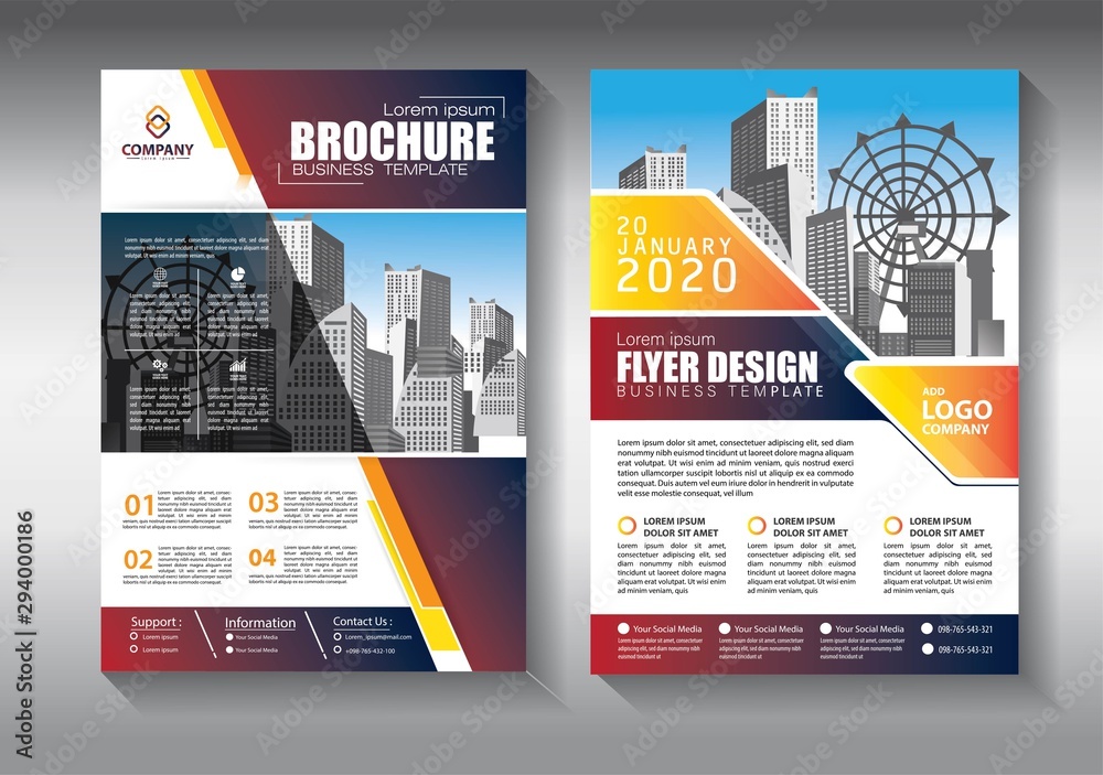 Brochure design, cover modern layout, annual report, poster, flyer in A4 with colorful triangles, geometric shapes for tech, science, market with light background Brochure design, cover modern layout, annual report, poster, flyer in A4 with colorful triangles, geometric shapes for tech, science, market with light background