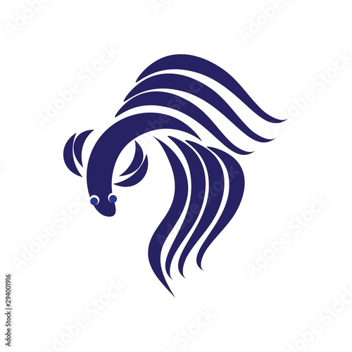 fish logo vector