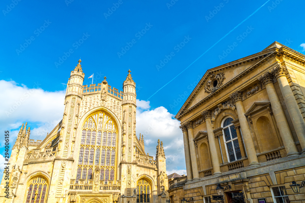The Abbey Church of Saint Peter and Saint Paul, Bath, commonly known as Bath Abbey, Somerset England