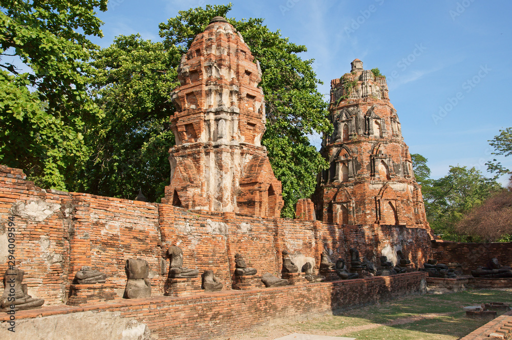 Wat Mahathat temple, Sukhothai Historical Park, Thailand 