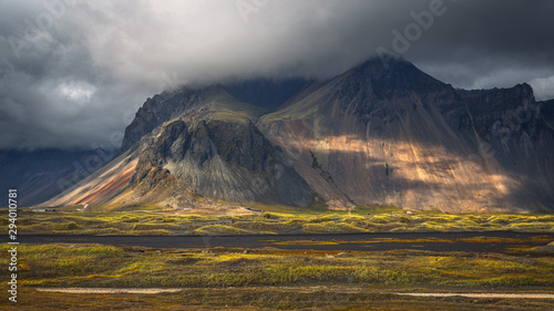 Vestrahorn mountain on Stokksnes cape in Iceland © peresanz