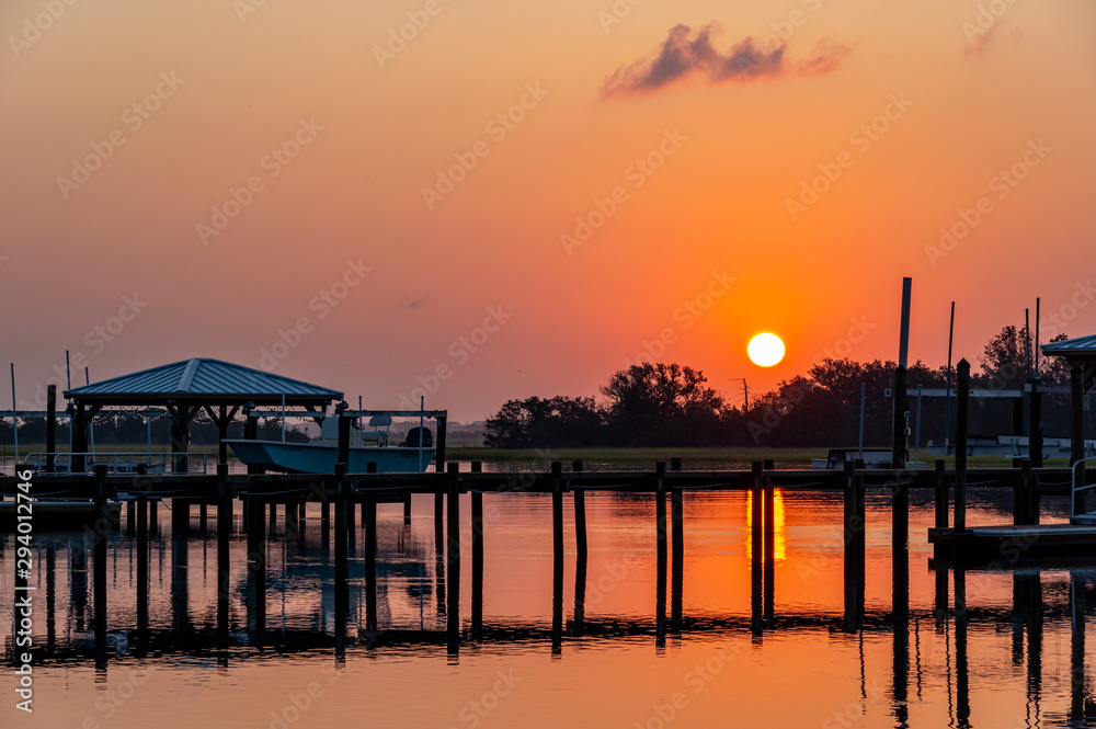 Docks Sunrise