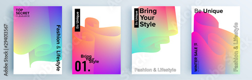 Modern abstract covers set, minimal covers design. Colorful geometric background, vector illustration.
