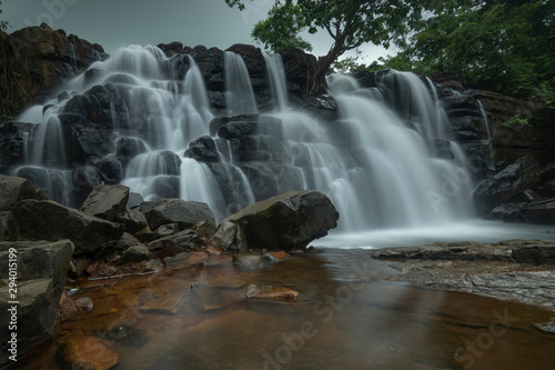 Savdav Waterfall near Kankavli in Sindhudurga,Maharashtra,India,Asia photo