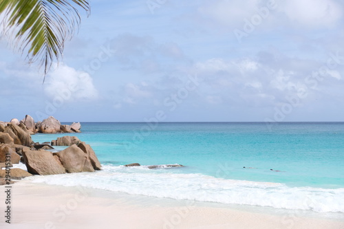 Paradise like beaches on the Seychelles