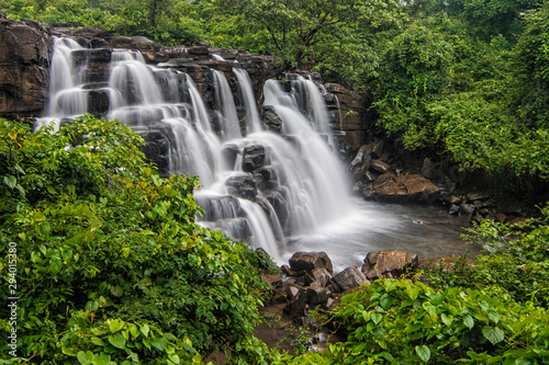 Savdav Waterfall near Kankavli in Sindhudurga,Maharashtra,India,Asia