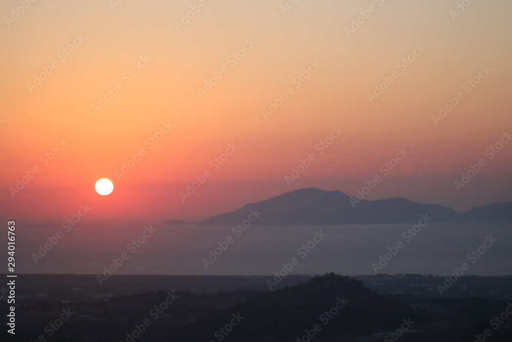 sunrise-sunset in the Aegean