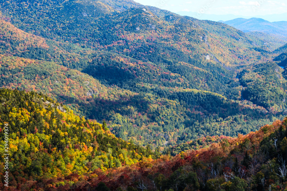 High Peaks Wilderness in fall