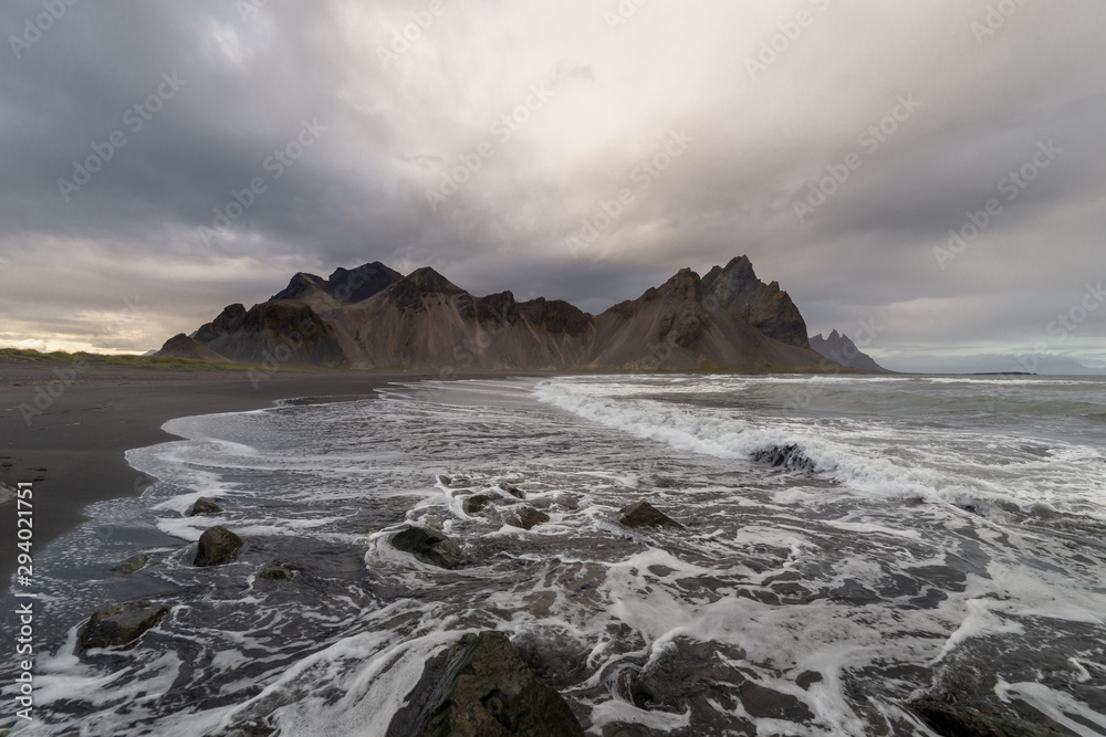 Vestrahorn mountain on South Iceland Vestrahorn mountain on South Iceland