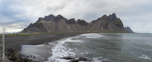 Vestrahorn mountain on South Iceland