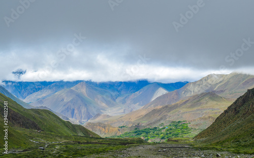 Panoramic peaks of Muktinath, Mustang of Nepal