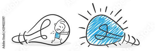 Stickman Blue: Loser, No Ideas. (Nr. 110)	