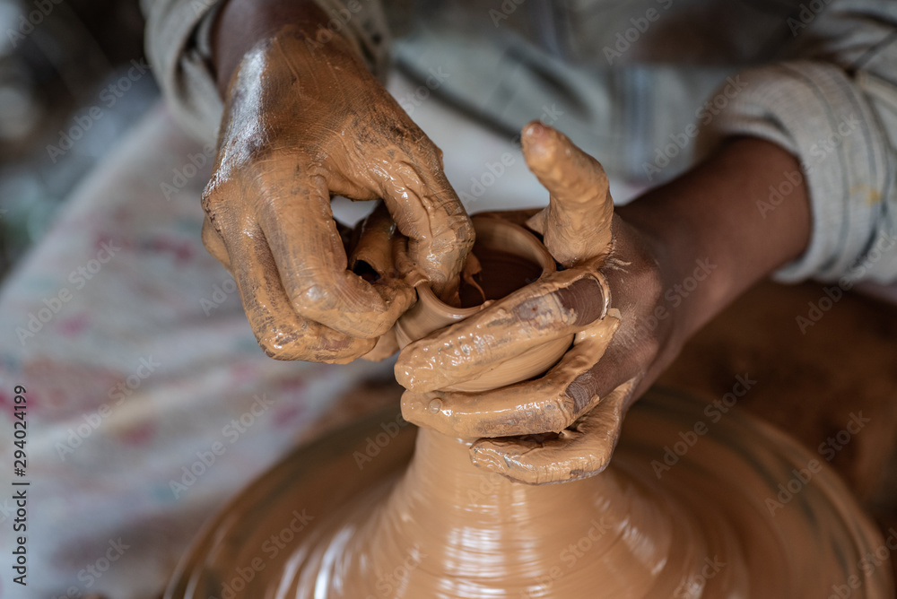 Pottery village makers in Kampong Chhnang, Cambodia Pottery village makers in Kampong Chhnang, Cambodia
