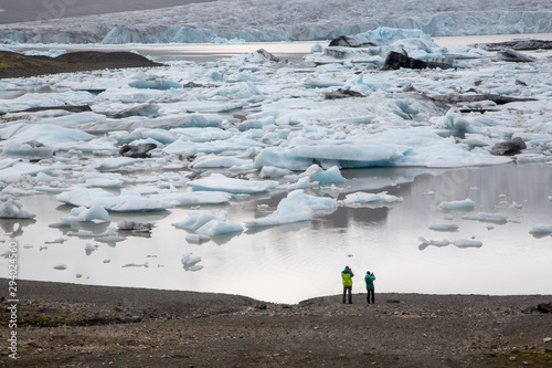 Fjallsárlón Glacial Lagoon photo