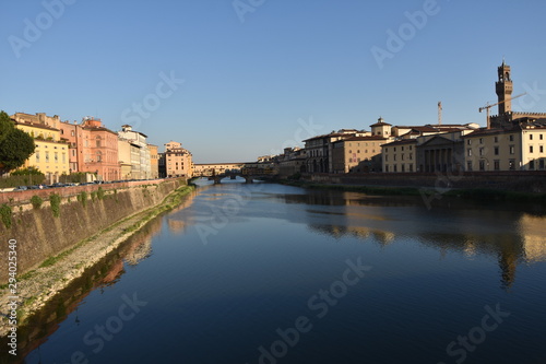 The Arno River Florence Italy © william