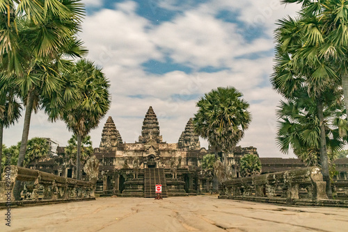 Angkor Wat temple at the dawn, Unesco world heritage, Siem Reap, Cambodia 