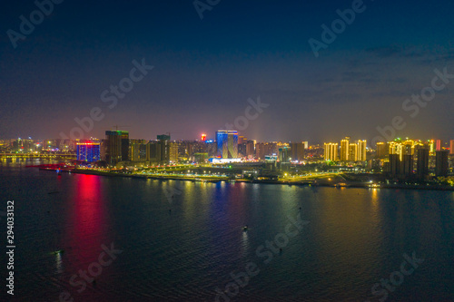 City View in Zhanjiang Bay  Guangdong Province