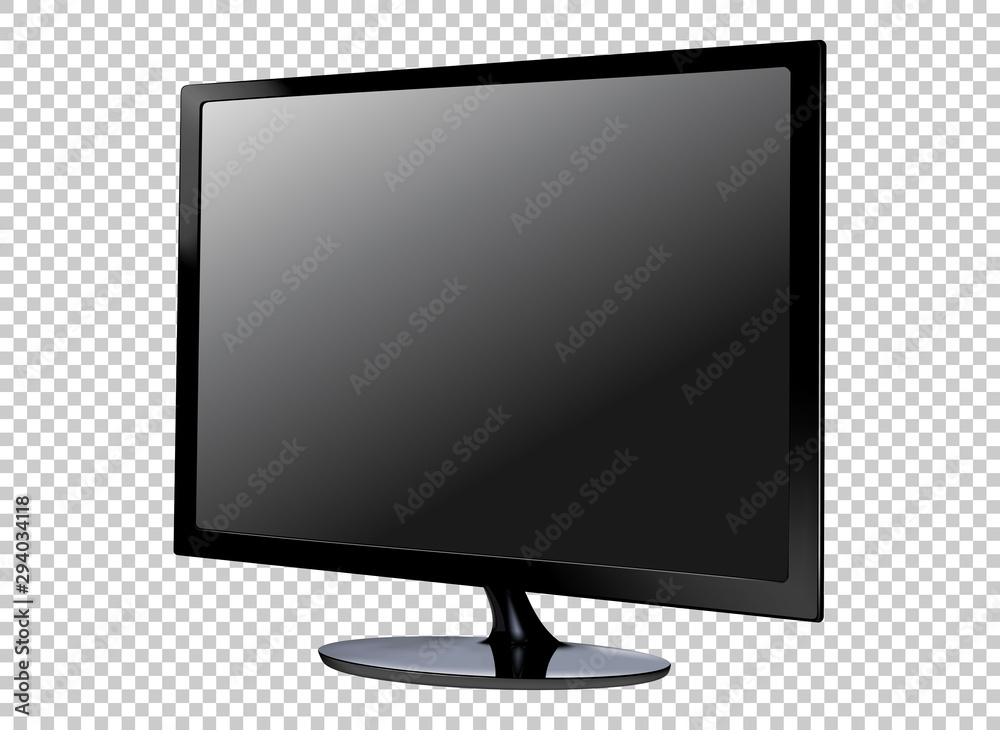 LED television screen on background vector LED television screen on background vector