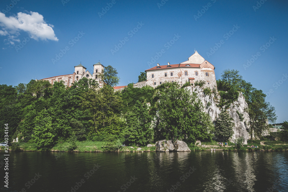 Monastery in Tyniec in Poland