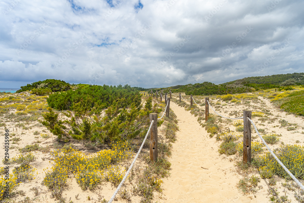 Beautiful Landscape in Menorca, Spain