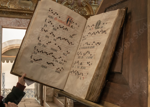 Large Font Choir Book, Tibaes Monastery, Portugal