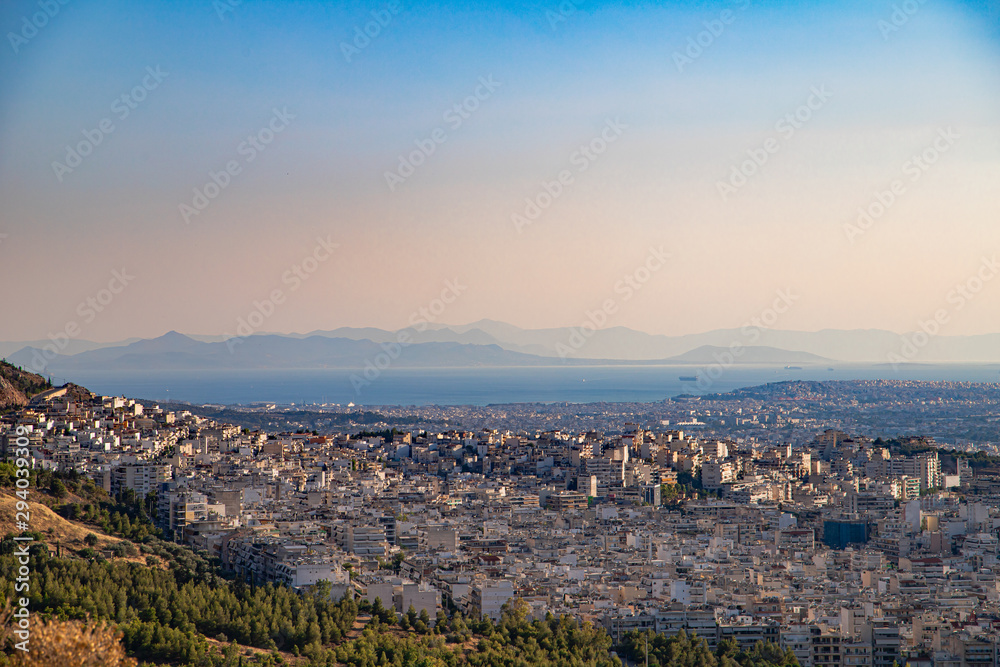 Athens from above