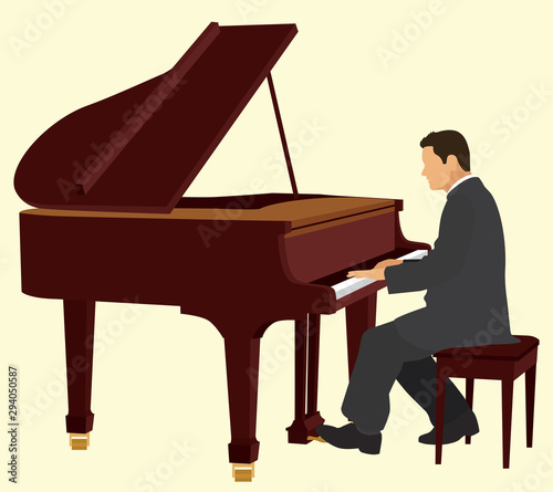 Male Concert Pianist