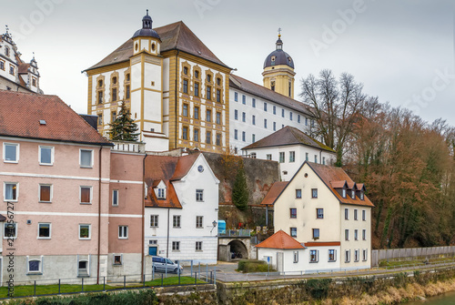 View of castle, Neuburg an der Donau, Germany photo