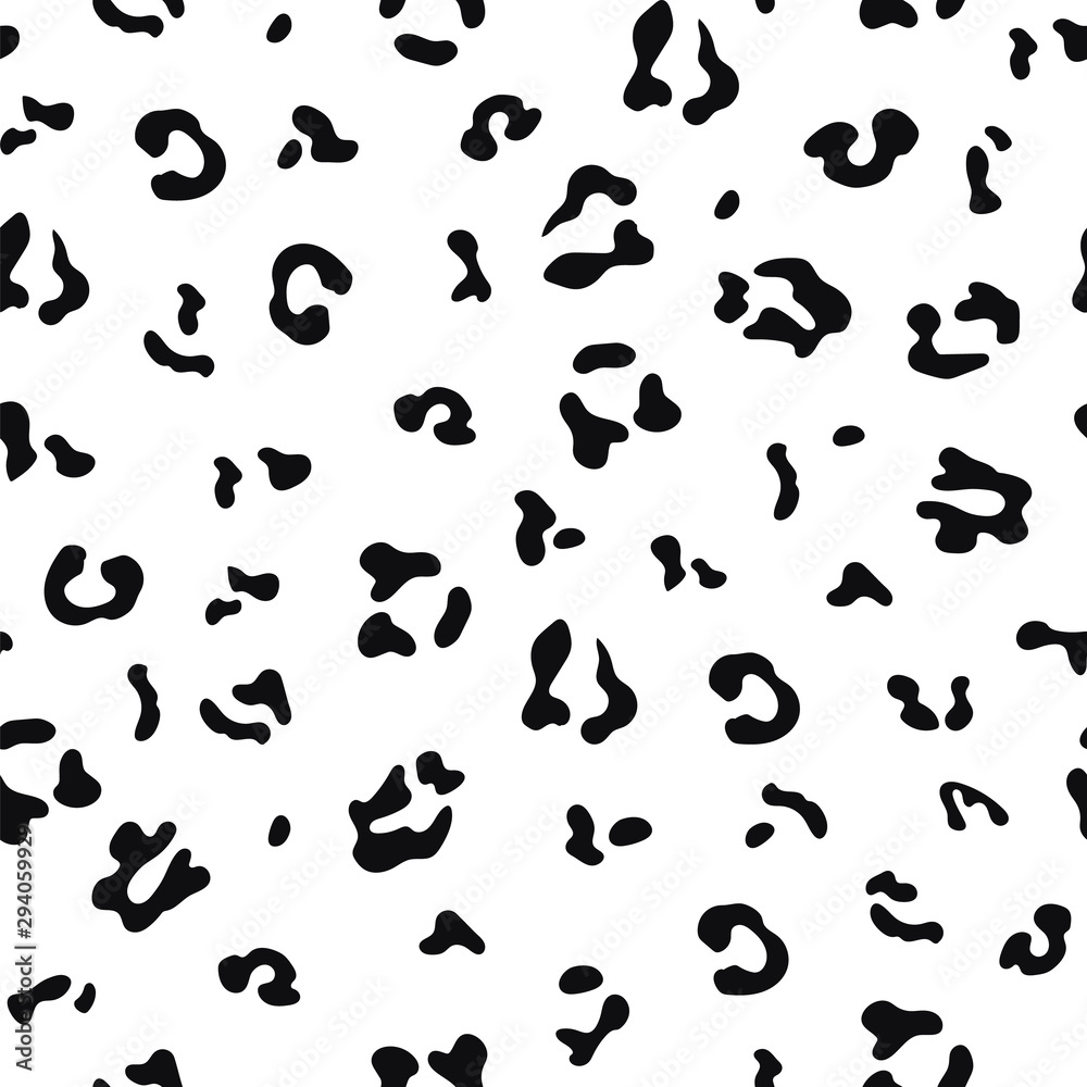 Seamless leopard pattern print Seamless leopard pattern print